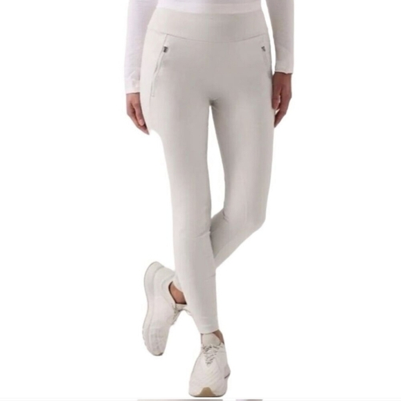 Athleta peak hybrid Fleece tight Size Small - Picture 2 of 15